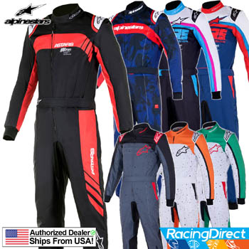 Alpinestars KMX-9 V2/V3 Graphic Karting Suit | CIK-FIA Rated Youth